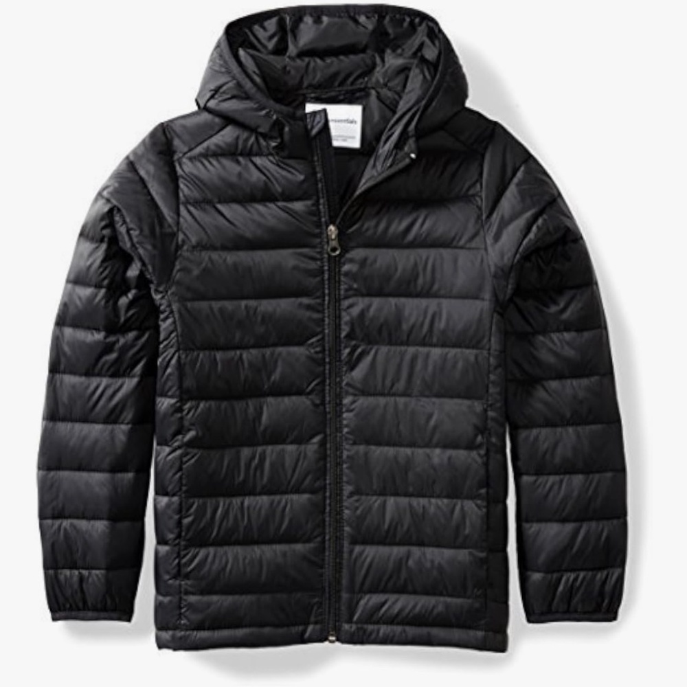 Essentials Boys’ Lightweight Puffer Jacket